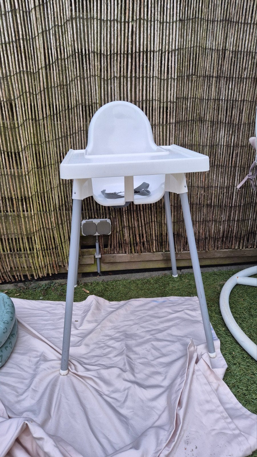 Ikea Antilop kinderstoel met eetblad, Ophalen of Verzenden, Gebruikt, Overige typen, Afneembaar eetblad