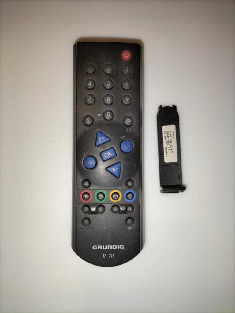 Grundig TP 715 Afstandsbediening - Gebruikt, Ophalen of Verzenden, Gebruikt, Origineel, Tv