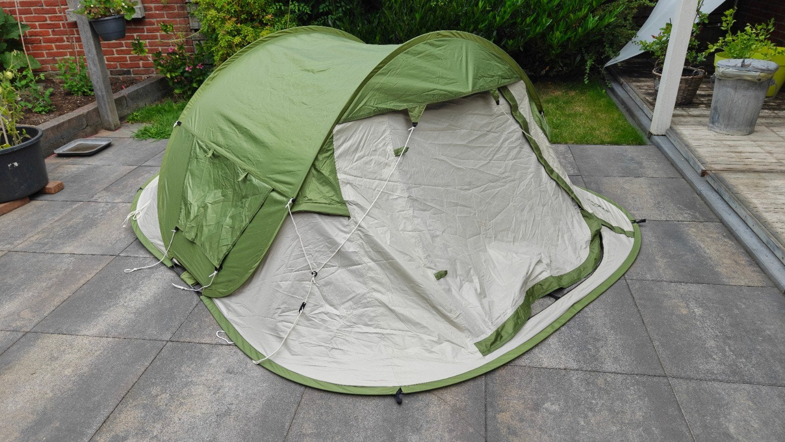 Rocktrail Verduisterde Werptent 3 Personen, Caravans en Kamperen, Tenten, Ophalen, Zo goed als nieuw, Tot en met 3