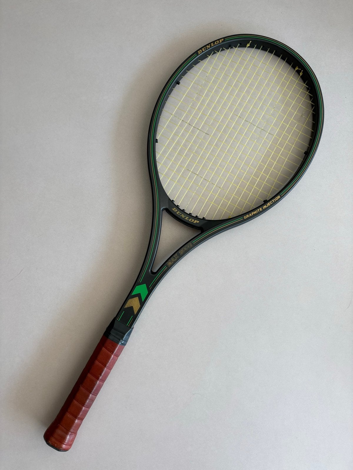 Dunlop Max 200G Graphite Injection | Gripmaat L4, Sport en Fitness, Tennis, Gebruikt, L4, Ophalen of Verzenden, Racket