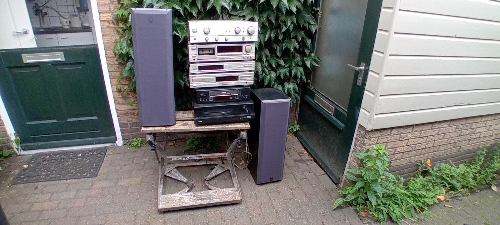 Complete radio set met speakers, Overige merken, Gebruikt, Tuner of Radio, Losse componenten