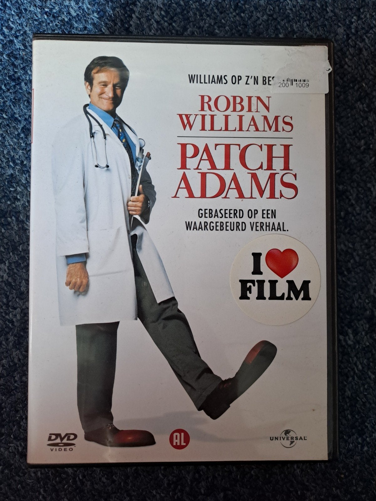 Patch adams (dvd), Cd's en Dvd's, Alle leeftijden, Ophalen of Verzenden, Zo goed als nieuw