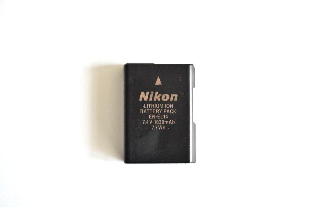 Nikon EN-EL14 li-ion battery, origineel, Ophalen of Verzenden, Gebruikt