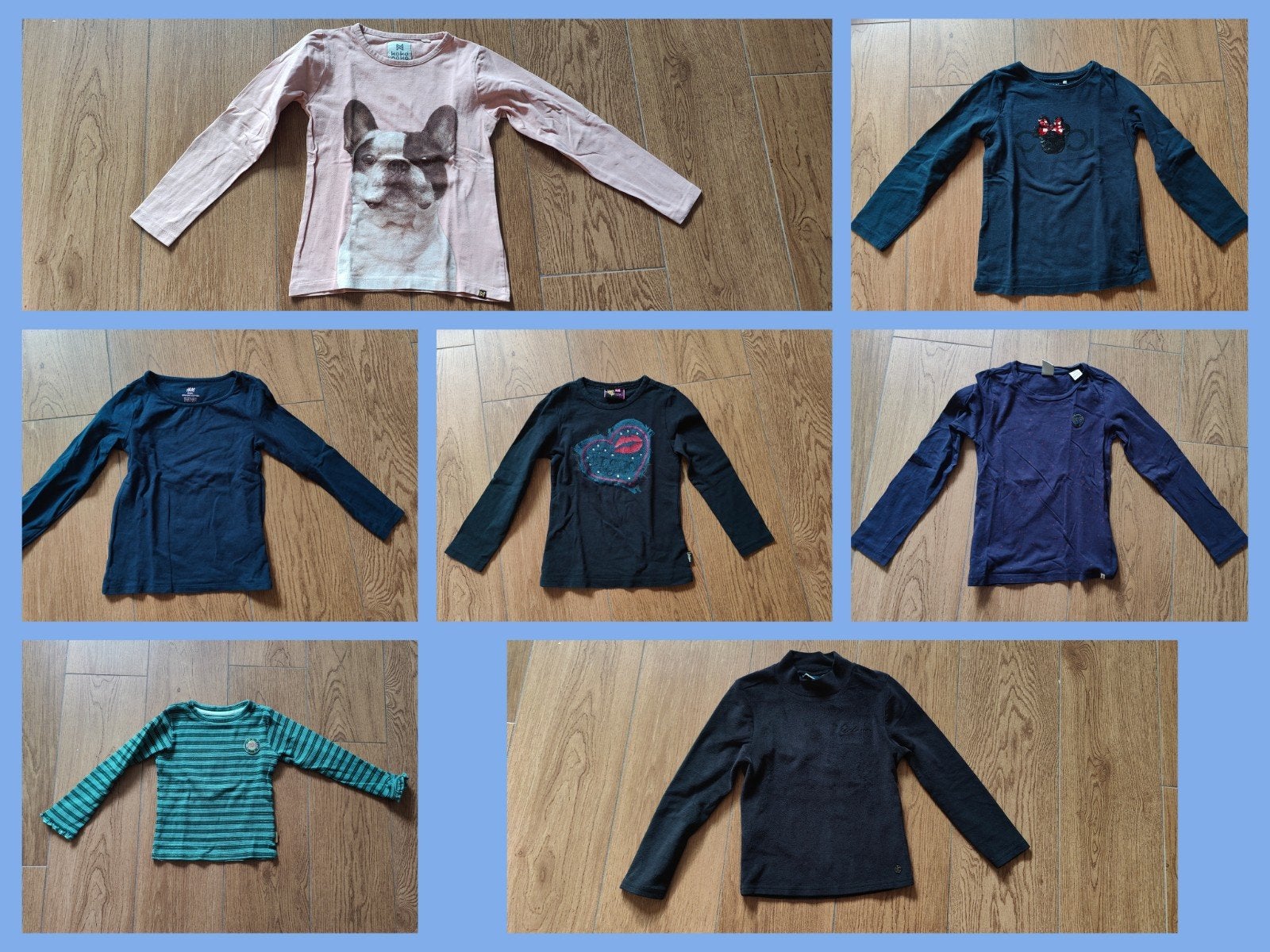 7x longsleeve meisje (retour name it h&m vingino), Ophalen of Verzenden, Zo goed als nieuw