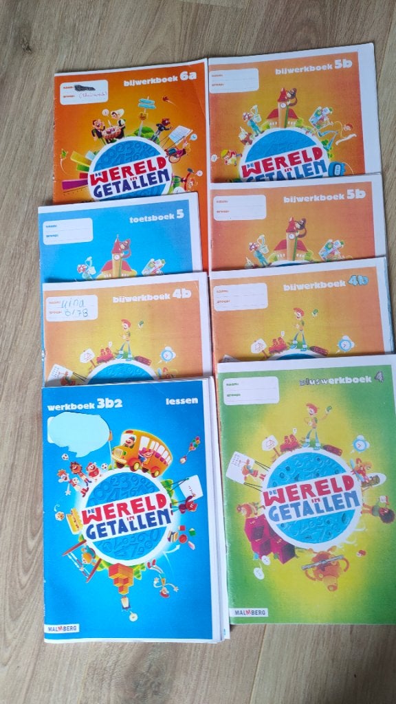 Wereld in getallen groep 3,4 ,5, 6, Verzenden, Nieuw, Overige niveaus