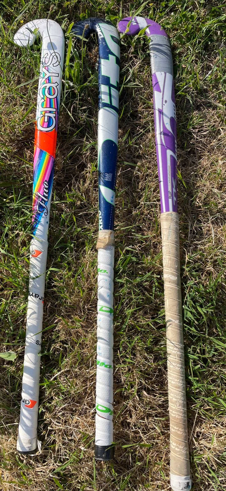Zaalhockeystick glasfiber Dita Grays TK 33 34 36 inch paars, Sport en Fitness, Ophalen of Verzenden, Zo goed als nieuw, Stick