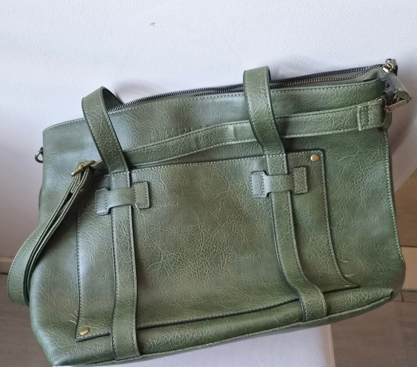Misako tas groen, Ophalen of Verzenden, Zo goed als nieuw, Groen, Shopper