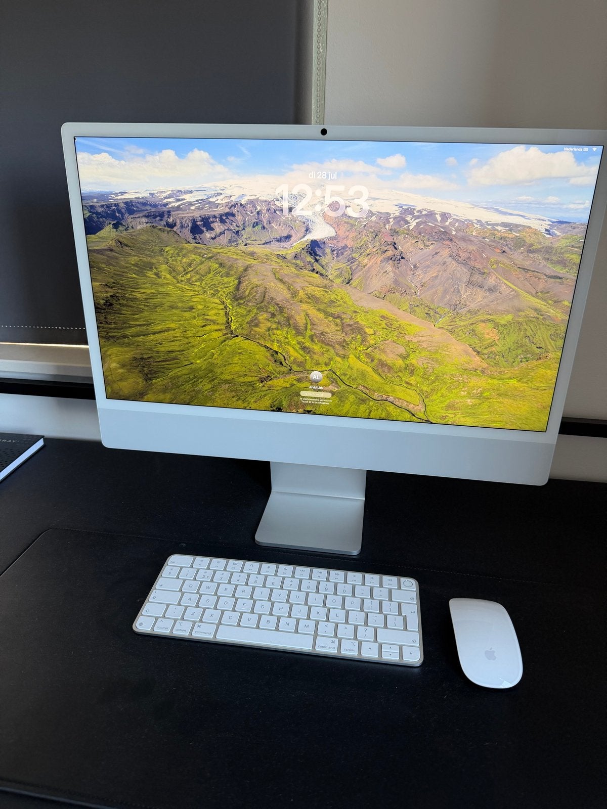 iMac 24 inch M4 16GB RAM 512GB SSD zilver, Computers en Software, Apple Desktops, Ophalen, SSD, IMac, Zo goed als nieuw