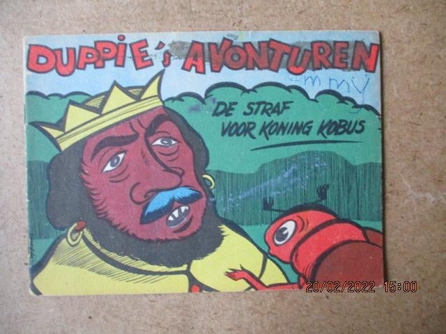 adv5867 duppies avonturen - straf voor koning kobus, Eén stripboek, Ophalen, Gelezen