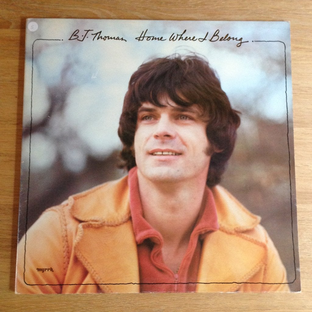 BJ Thomas - Home Where I Belong LP, Ophalen, Gebruikt, 12 inch, LP