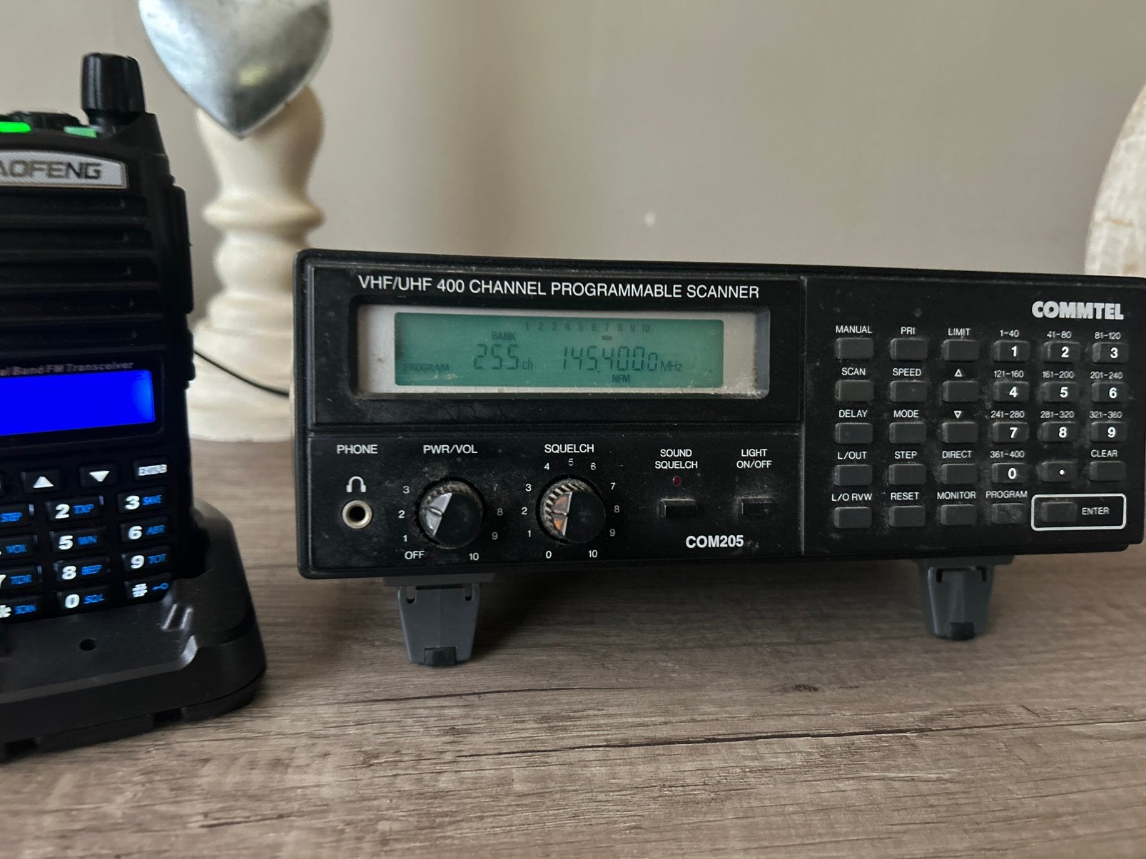Basis Scanner met 4 portofoons 100 euro, Ophalen, Zo goed als nieuw