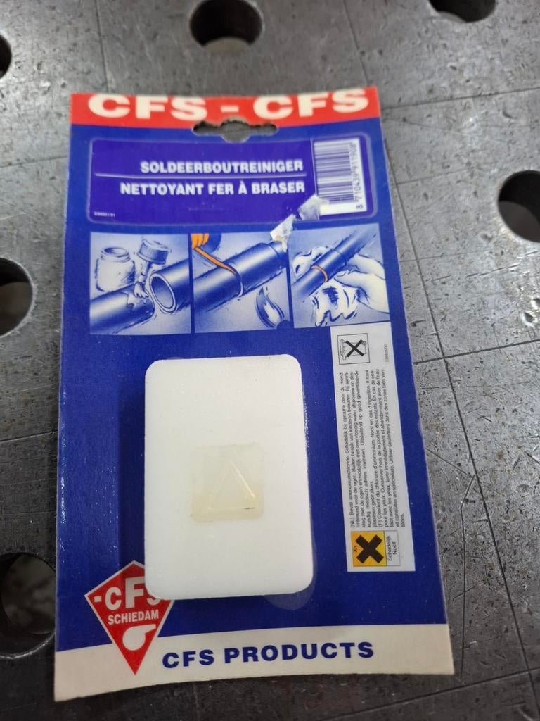 CFS Soldeerboutreiniger - Nieuw in verpakking, Ophalen of Verzenden, Nieuw