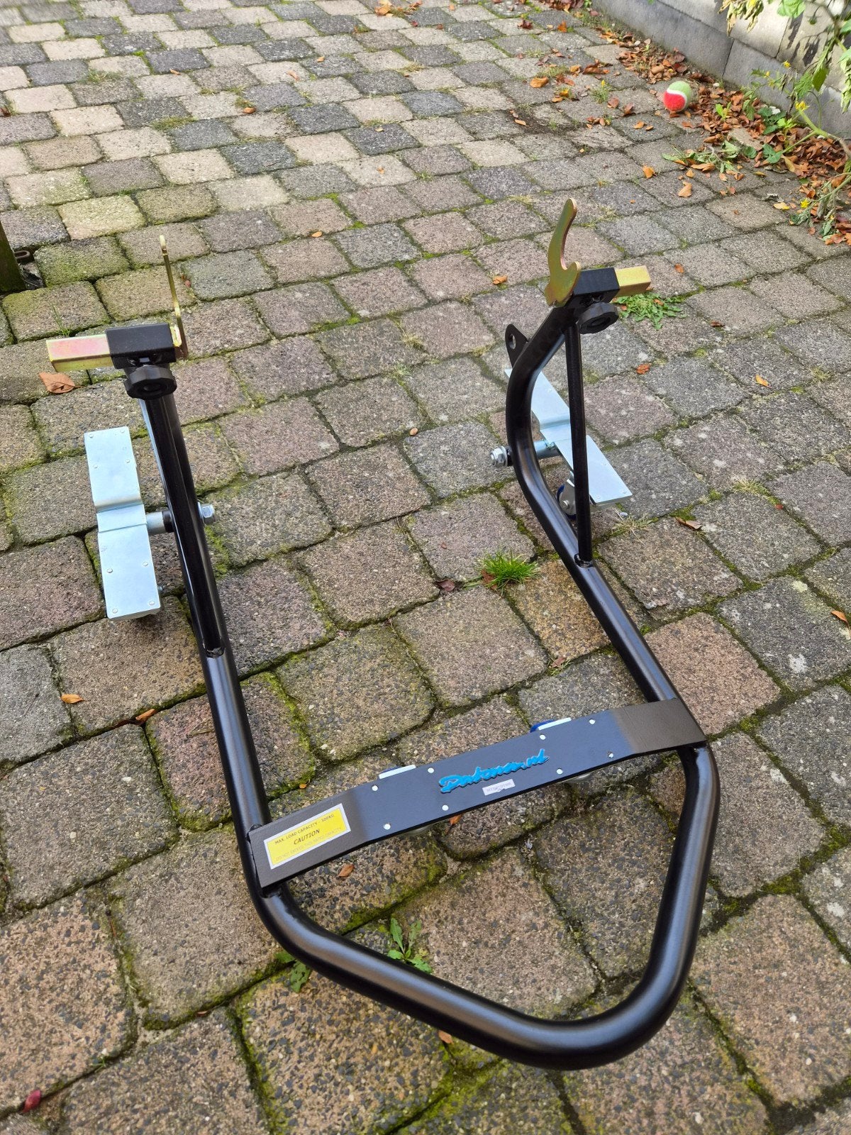 Motorfiets paddockstand / motorbok met wielen - Nieuwstaat, Motoren, Ophalen, Zo goed als nieuw