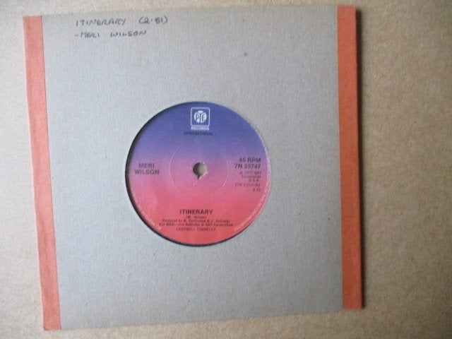 s5393 meri wilson - telephone man, Ophalen, Gebruikt, 7 inch, Overige genres