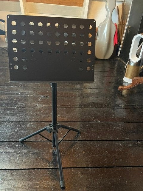 muziekstandaard, Ophalen, Zo goed als nieuw, Muziekstandaard, Klarinet