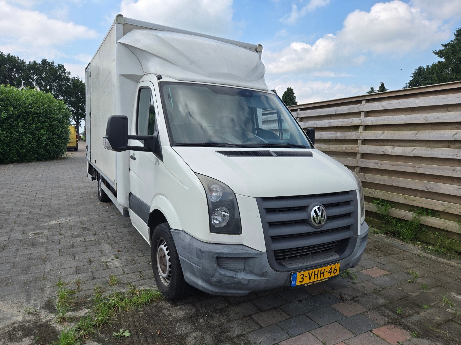 Volkswagen Crafter 2010, Auto's, 2680 kg, Wit, Origineel Nederlands, Bedrijf