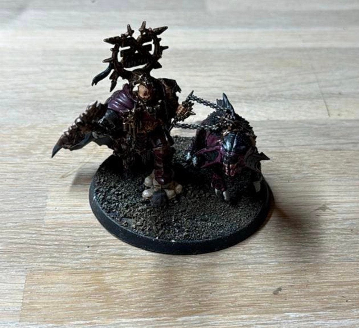 Warhammer Mighty Lord of Khorne, Hobby en Vrije tijd, Wargaming, Ophalen of Verzenden, Zo goed als nieuw, Warhammer