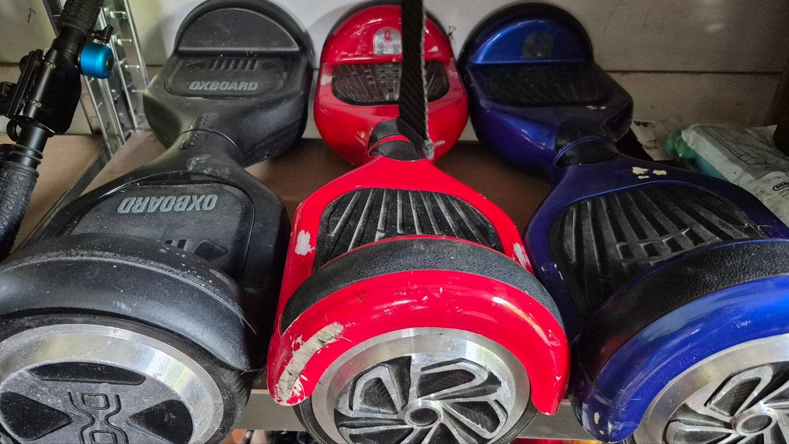 3 hoverboards, Ophalen, Gebruikt