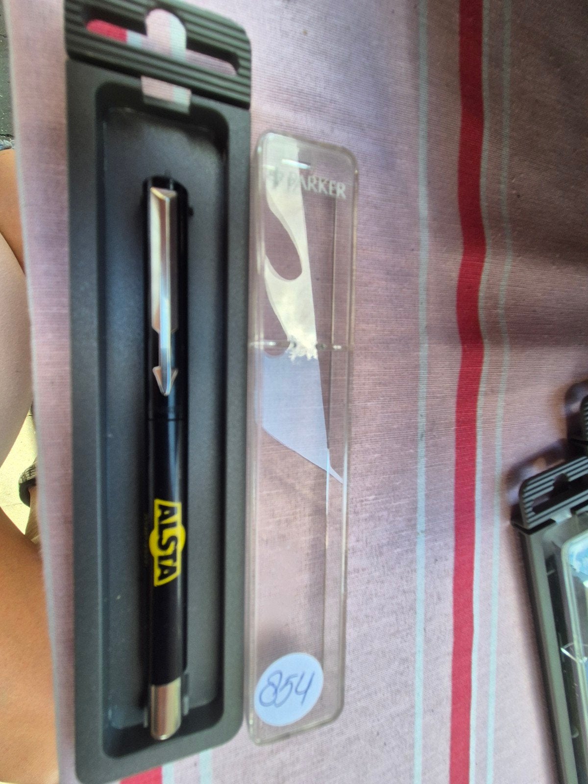 Parkerpen met reclame, Ophalen of Verzenden, Overige merken, Met reclame
