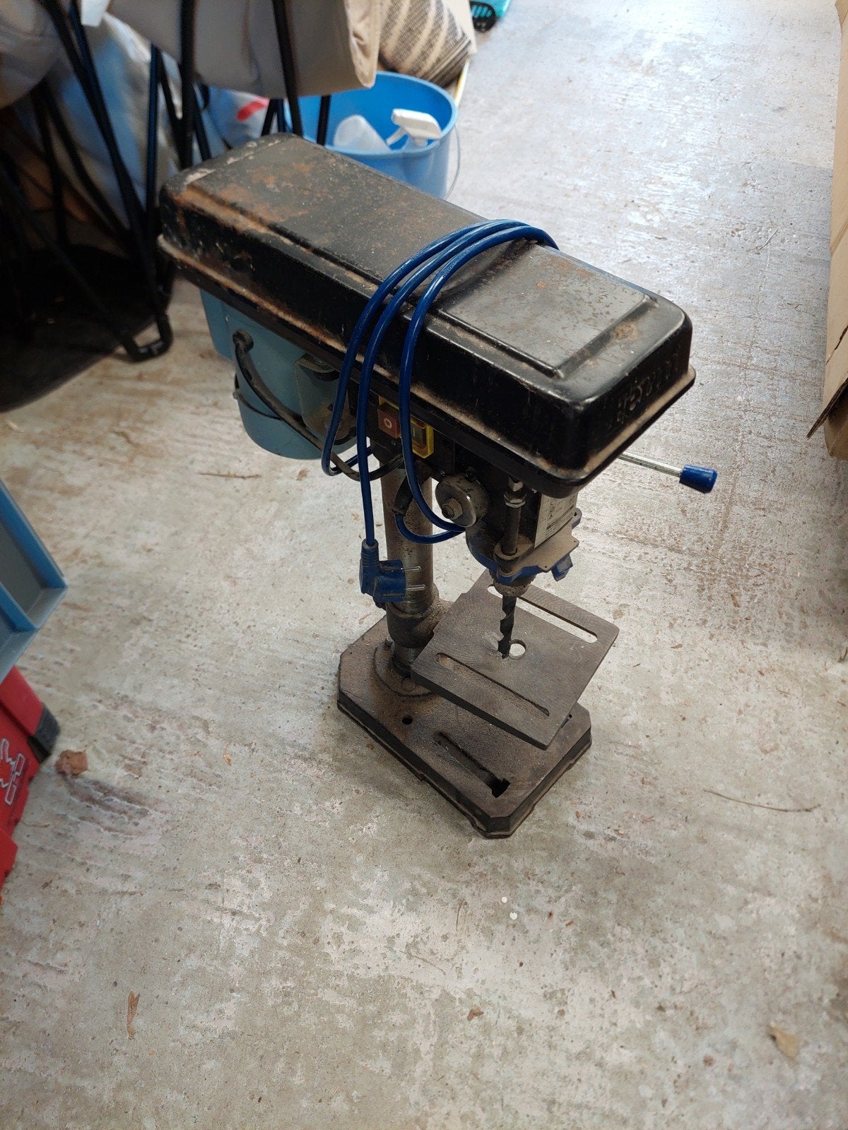 Ferm Kolomboormachine FTB-13 TDM1001 - 350W, Ophalen of Verzenden, Gebruikt, Minder dan 400 watt, Kolomboormachine