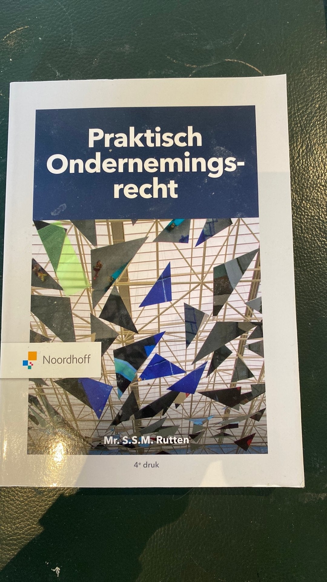 S.S.M. Rutten - Praktisch ondernemingsrecht, Ophalen of Verzenden, Zo goed als nieuw, S.S.M. Rutten