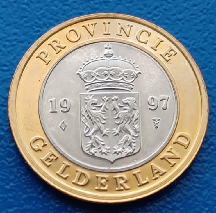 Legpenning Rijksmunt 1997 "Gelderland", Verzenden, Overige materialen, Nederland