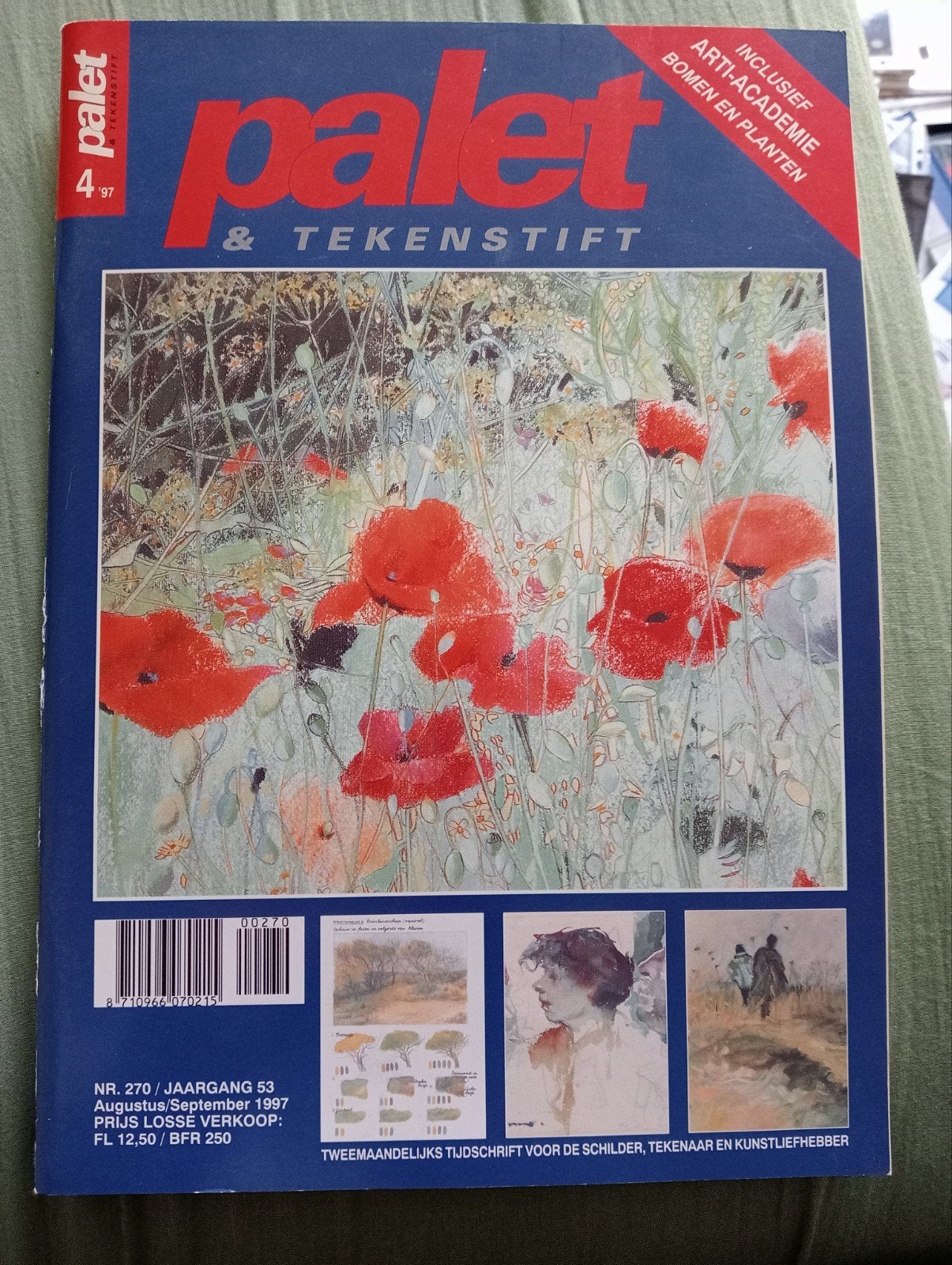 Palet & Tekenstift nr. 270 - Kees Verwey & Gerd Renshof, Ophalen of Verzenden, Gelezen