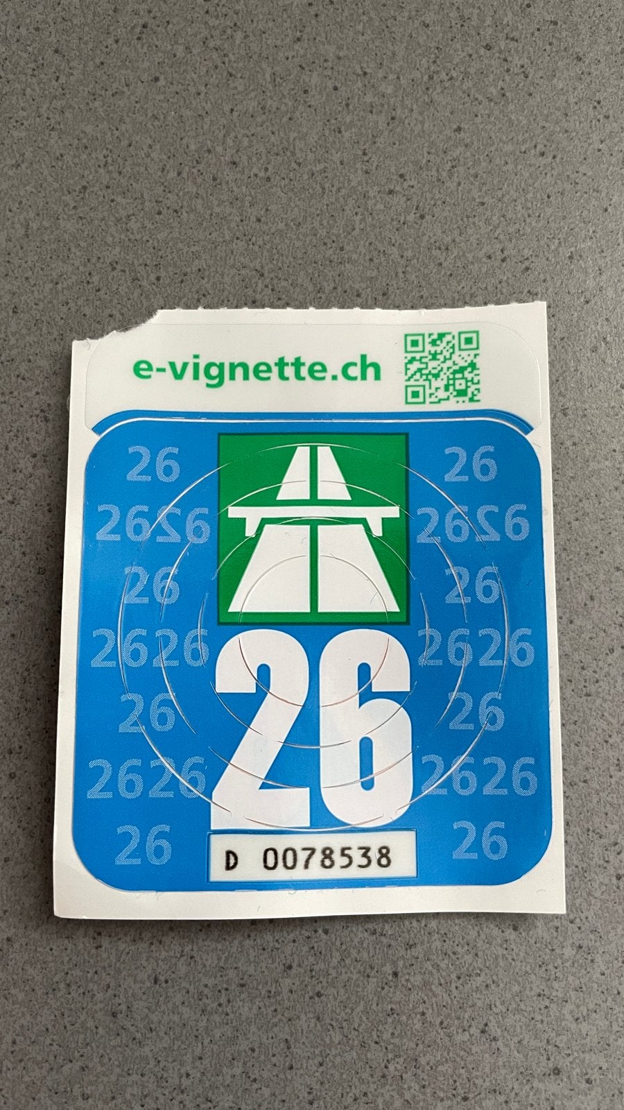 Zwitserland auto vignet 2026 met bon, Drie personen of meer
