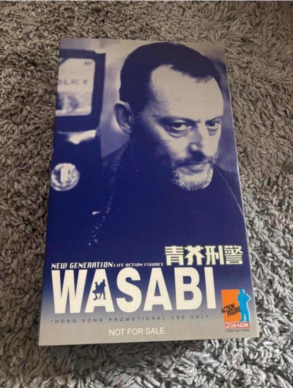 1/6 figuur Jean Reno / inspecteur Hubert / Wasabi / Dragon, Ophalen of Verzenden, Zo goed als nieuw, Actiefiguur of Pop