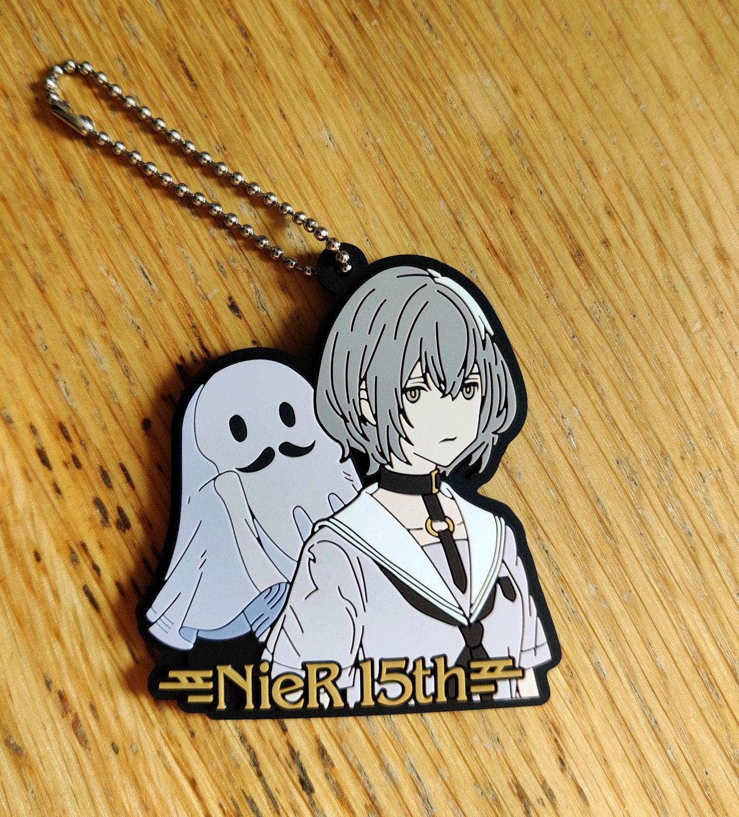 Nier Reincarnation Akagi Hina Papa keychain anime figure, Ophalen of Verzenden, Nieuw