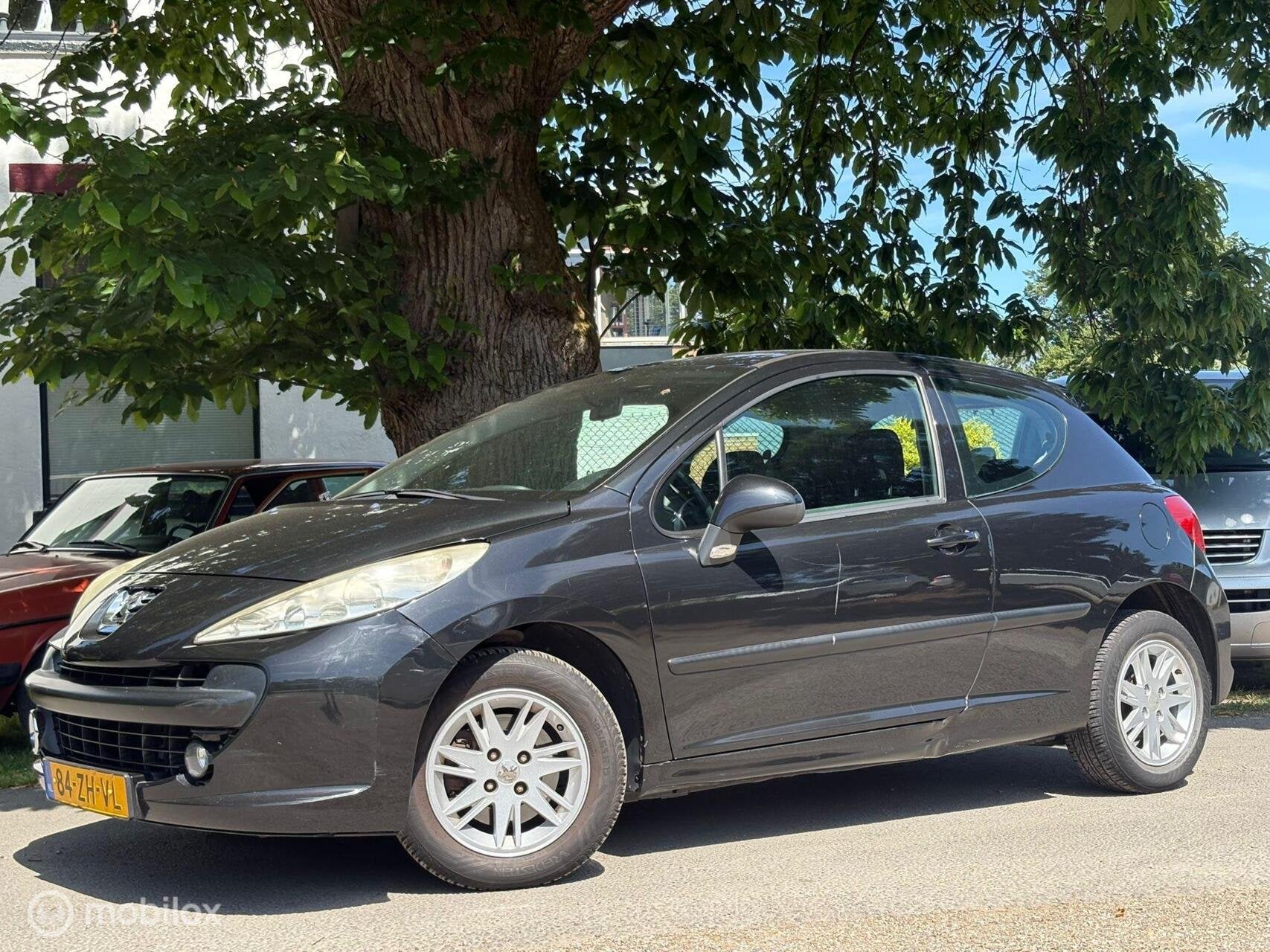 Peugeot 207 1.4 VTi XS Airco APK 2027, Stof, Gebruikt, Zwart, Origineel Nederlands
