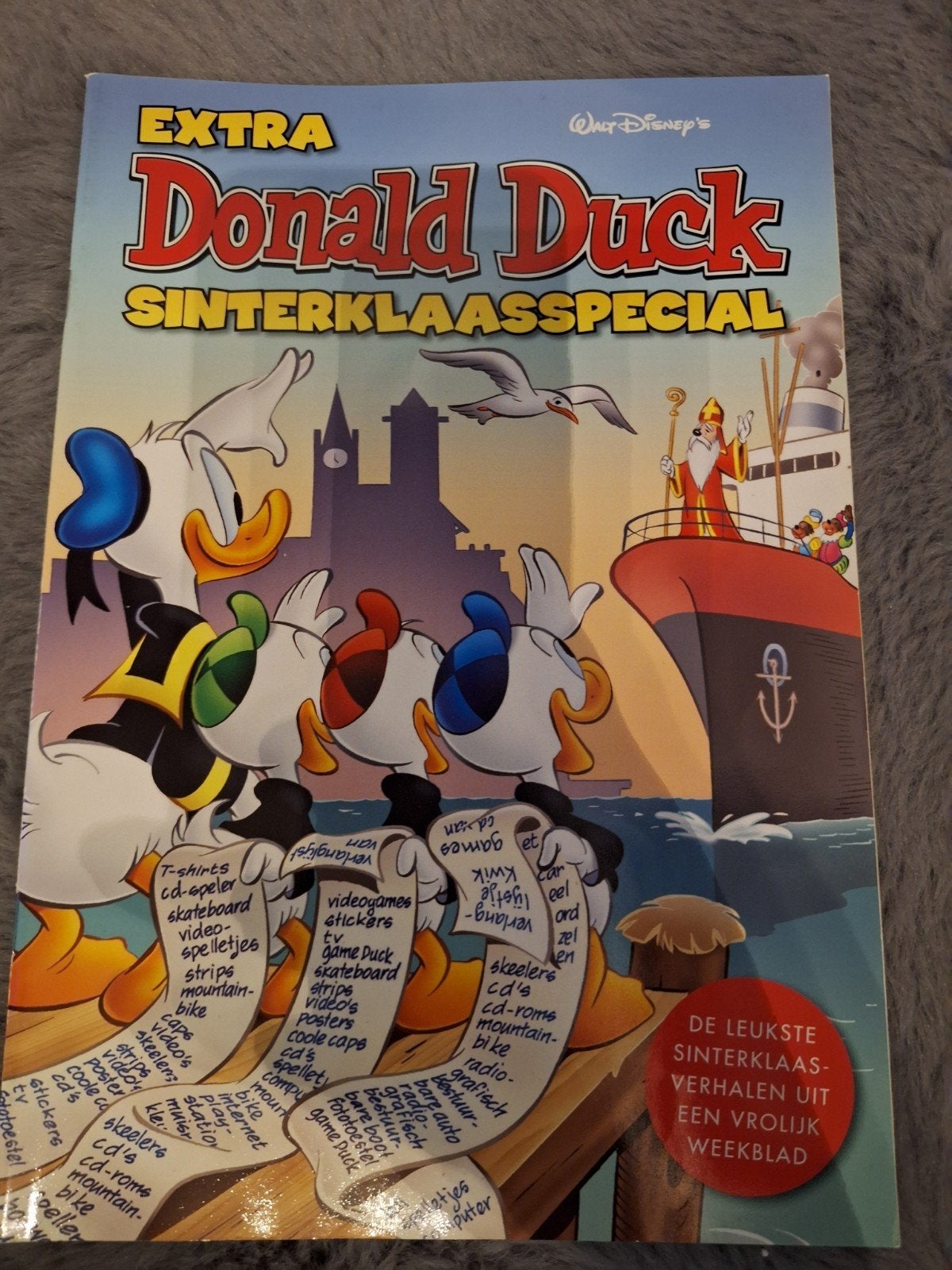 Donald Duck Sinterklaasspecial - Vrolijk Weekblad, Eén stripboek, Ophalen, Zo goed als nieuw, Walt Disney
