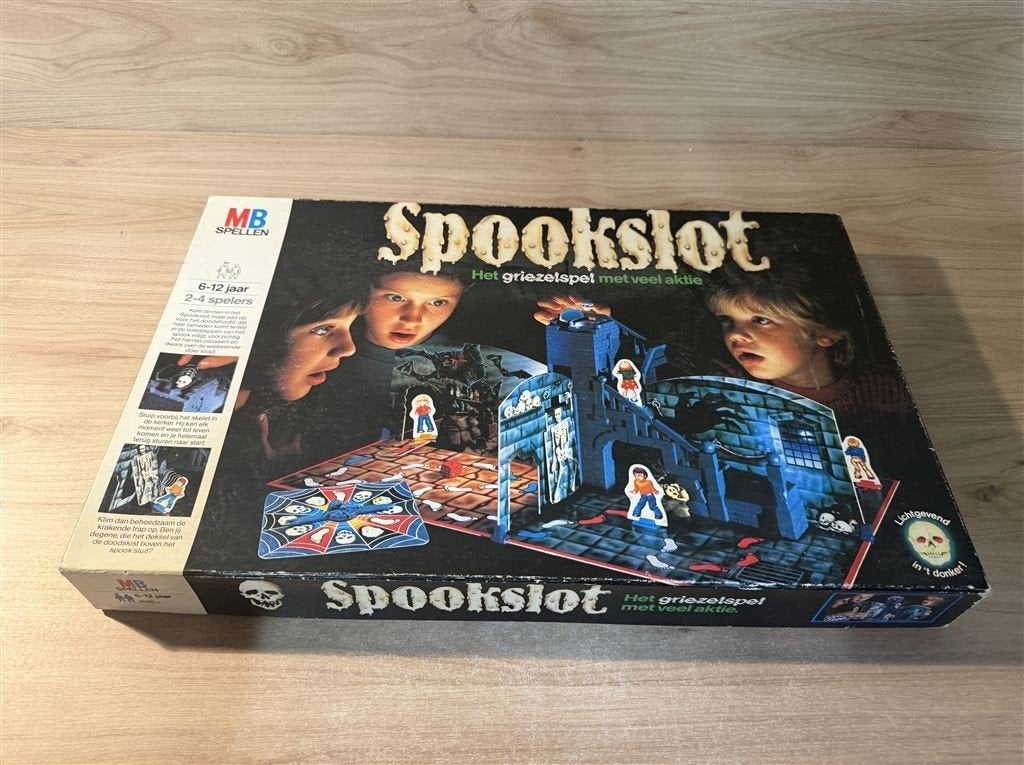 spookslot het griezelspel met veel aktie orgineel - s6595, Verzenden, Zo goed als nieuw