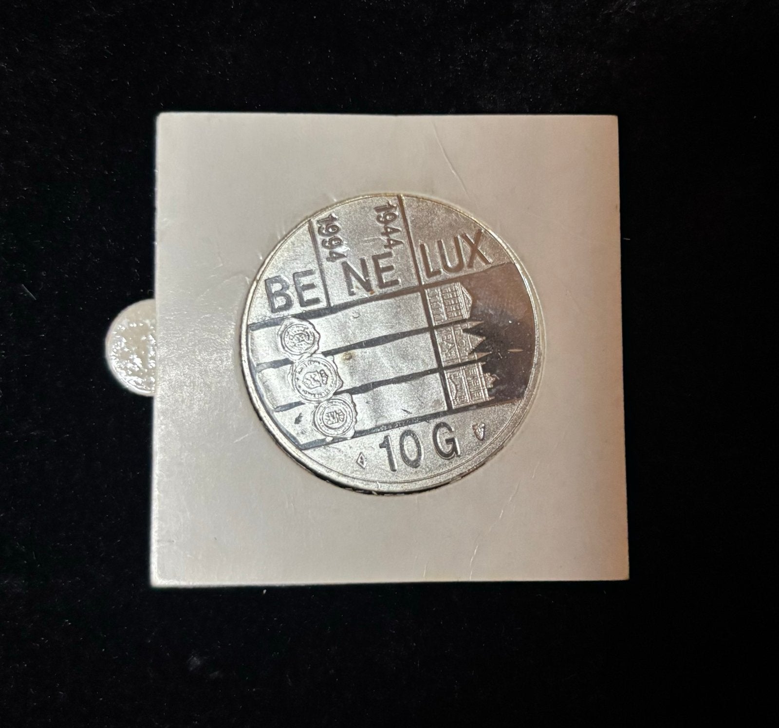 Zilveren Benelux 10 Gulden Munt Koningin Beatrix 1994, Ophalen, Koningin Beatrix, Zilver, Losse munt