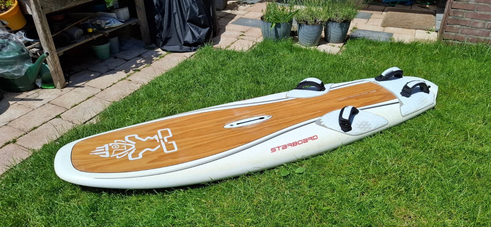 Starboard iSonic 101 Windsurfplank - Inclusief Vin, Minder dan 250 cm, Zo goed als nieuw, Starboard, Plank