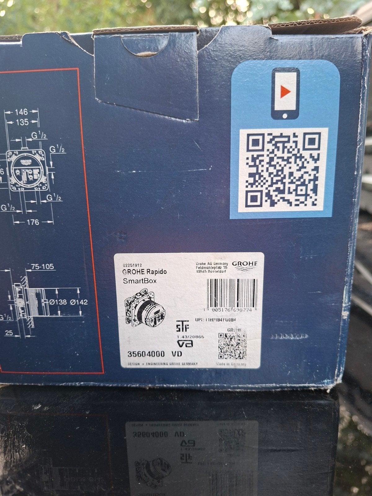Grohe Rapido SmartBox Inbouwdeel - Nieuw in doos, Ophalen of Verzenden, Nieuw, Overige typen