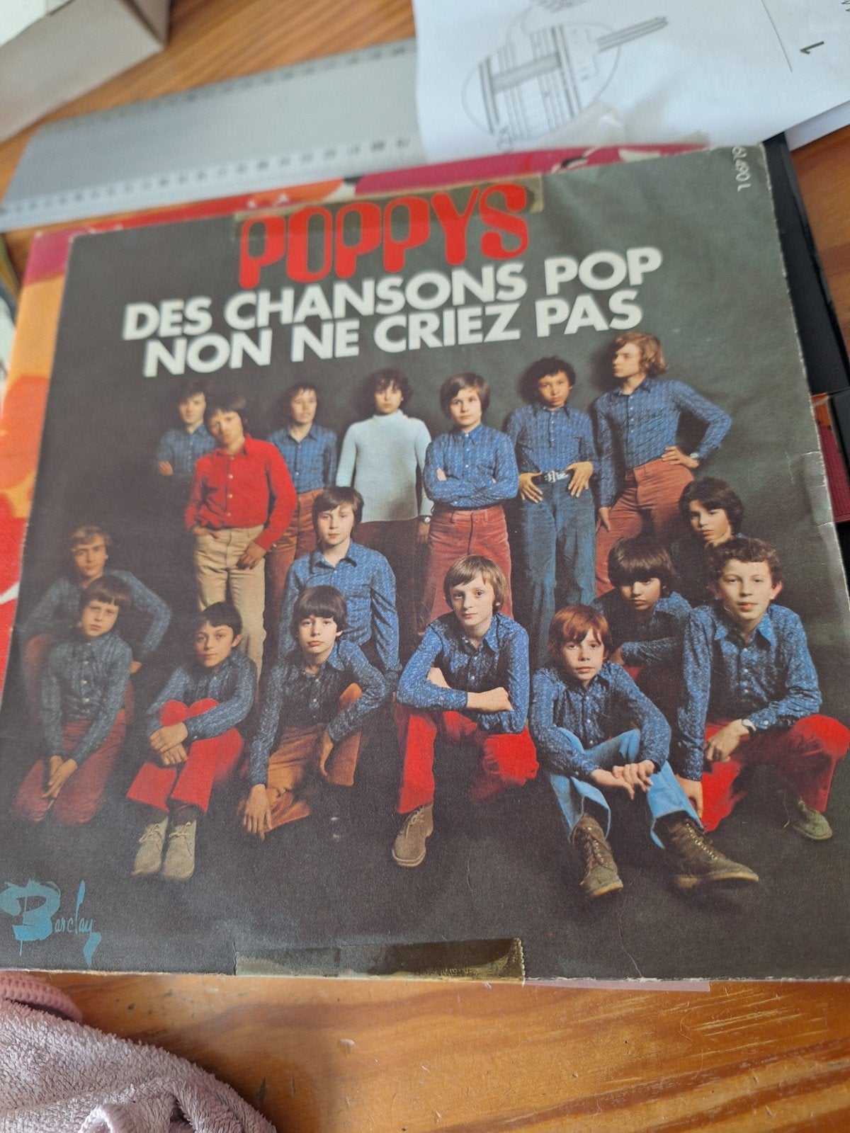 Poppys - Des Chansons Pop Non Ne Criez Pas EP, Gebruikt, Pop, 7 inch, Ophalen of Verzenden