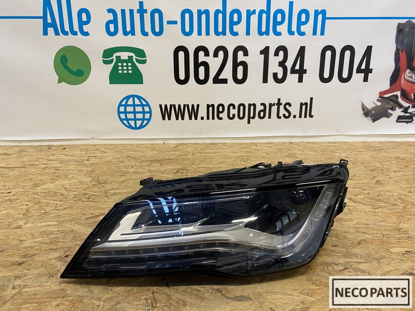 AUDI A7 S7 4G8 VOL LED KOPLAMP LINKS 4G8941033 ORIGINEEL, -, -, -