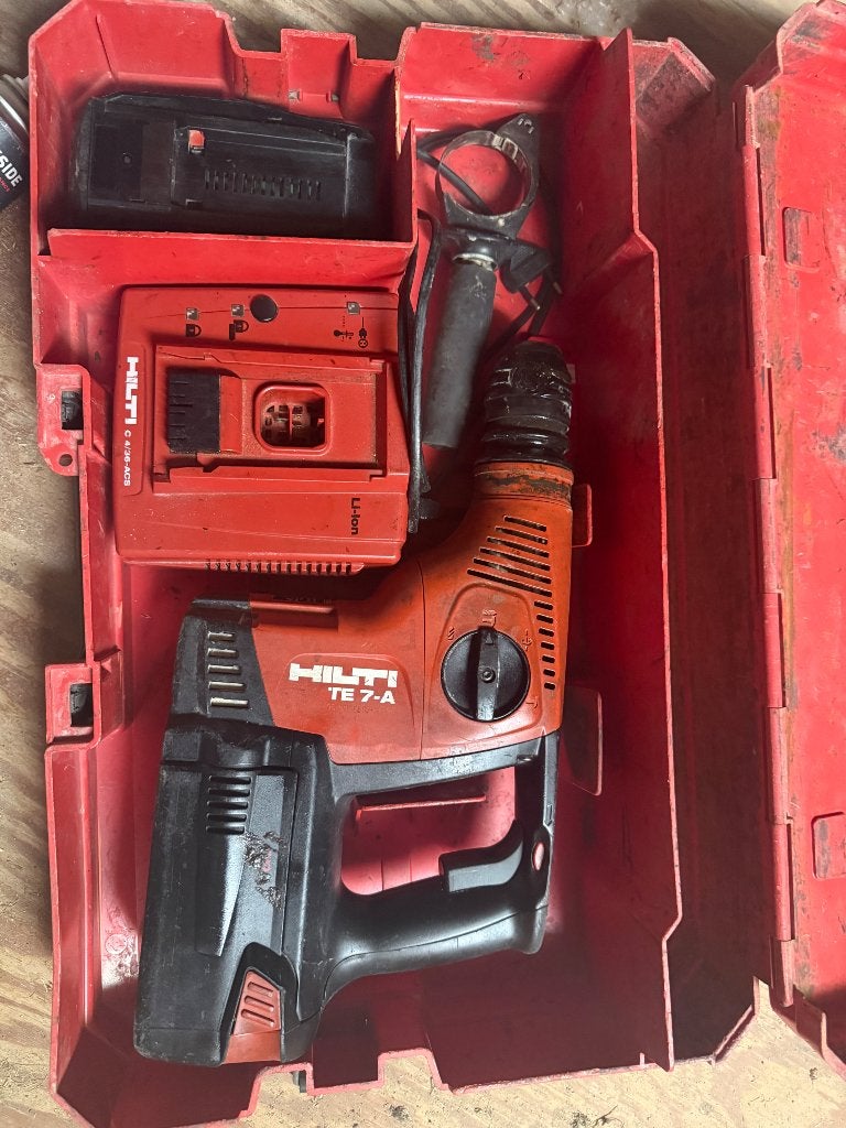 Hilti te 7A - 36v !! Combi- hamer boren en haken, Boor- en/of Breekhamer, Ophalen of Verzenden, Klopboormechanisme, Gebruikt