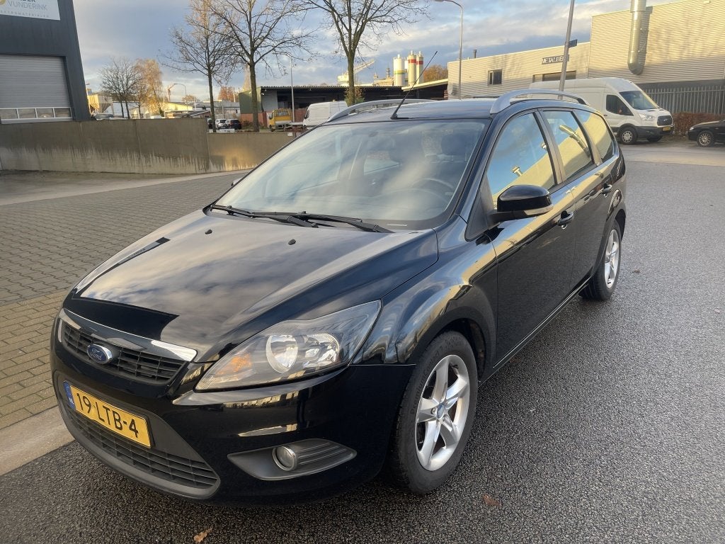 Ford FOCUS Wagon 1.6 Comfort, Airco NL auto met NAP, Auto's, Gebruikt, 4 cilinders, 635 kg, Zwart