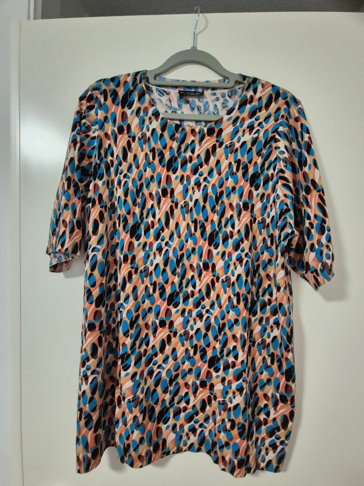Norah shirt met korte mouwen, maat 42, Blauw, Maat 42/44 (L), Ophalen of Verzenden, Korte mouw