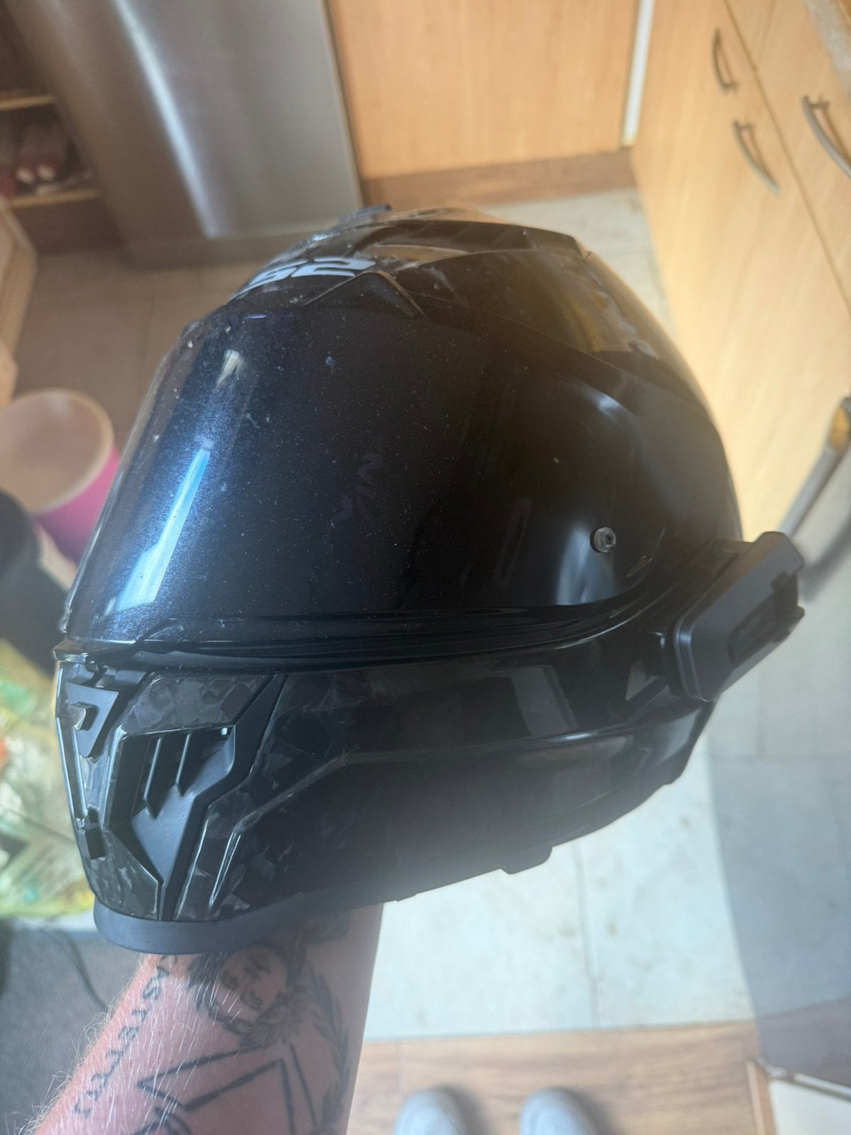LS2 Dargon Carbon helm maat XL, Heren, XL, Integraalhelm, Tweedehands