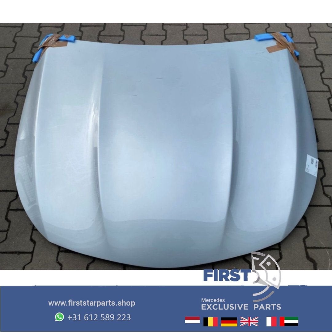 W213 E63 AMG Motorkap Mercedes E Klasse origineel zwart wit, Gebruikt, -, Voor, Ophalen of Verzenden