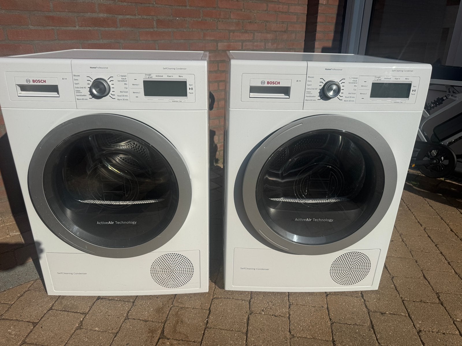 Bosch Home professional warmtepomp drogers, 6 tot 8 kg, Ophalen, Zo goed als nieuw, 85 tot 90 cm