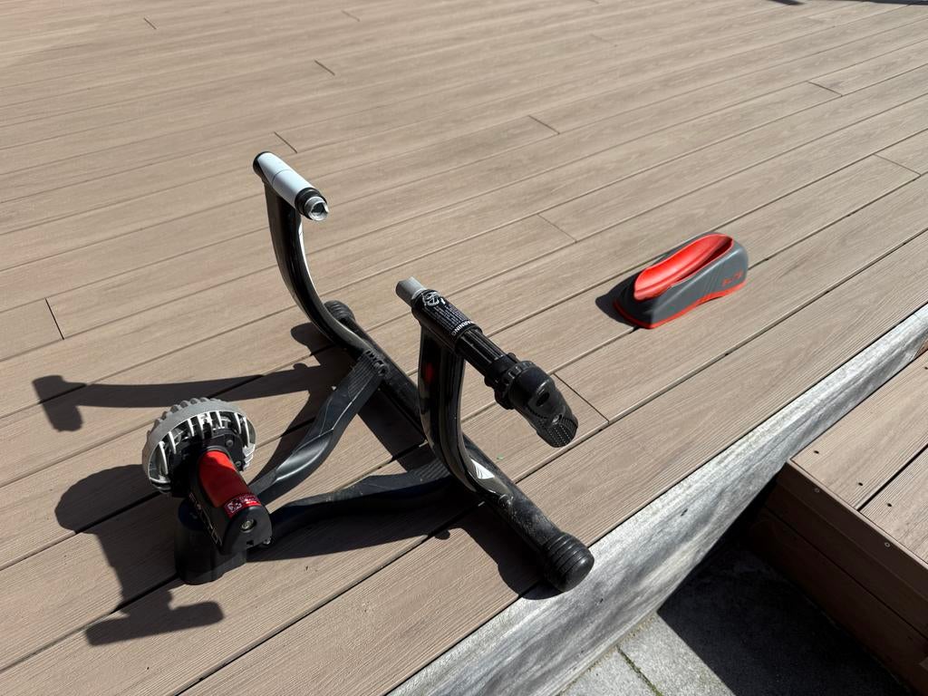 Elite Crono Fluid ElastoGel Trainer + Riser Block, Ophalen, Zo goed als nieuw, Overige merken