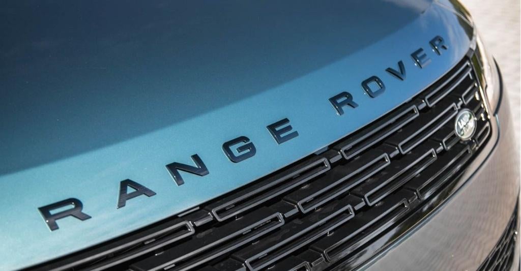 embleem zwart range rover sport embleem vogue velar vogue, Ophalen of Verzenden