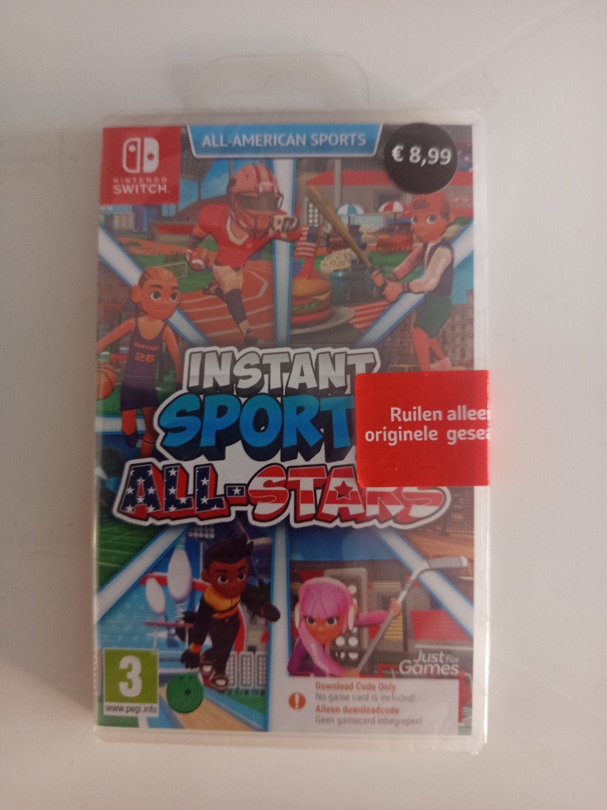 Instant Sport All-Stars Switch nieuw in seal, Spelcomputers en Games, Verzenden, 1 speler, Nieuw, Sport