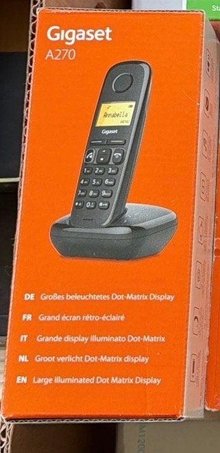 Gigaset A270 DECT, Ophalen of Verzenden, Nieuw, 1 handset
