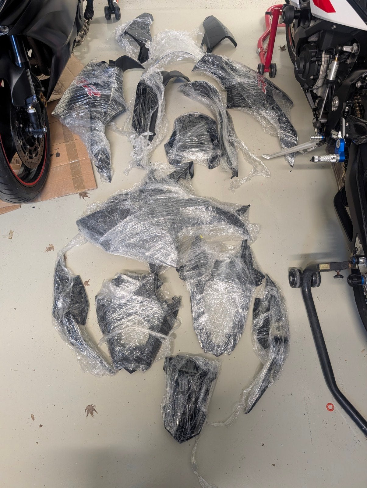 BMW S1000RR 2022 OEM Kuipset - kappenset, Ophalen of Verzenden, Gebruikt