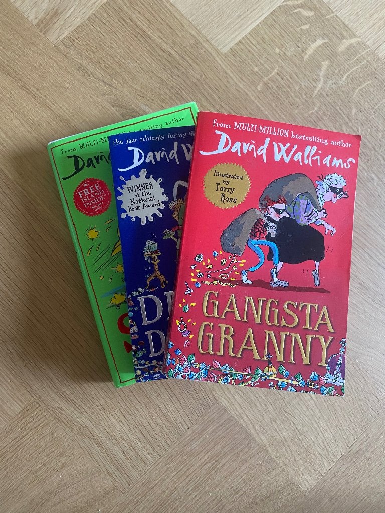 David Walliams boeken: Demon Dentist, Ophalen of Verzenden, Zo goed als nieuw, Fictie, David Walliams